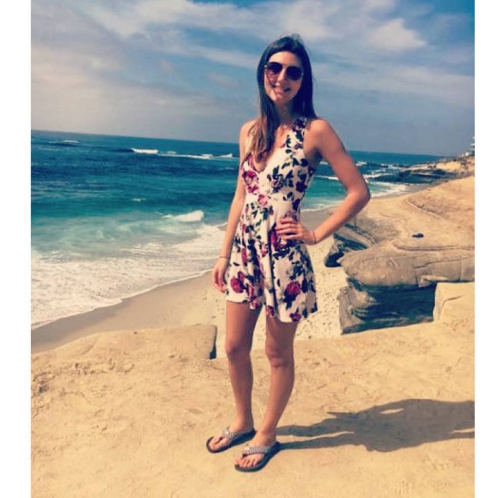 Floral white and pink Charlotte Russe dress